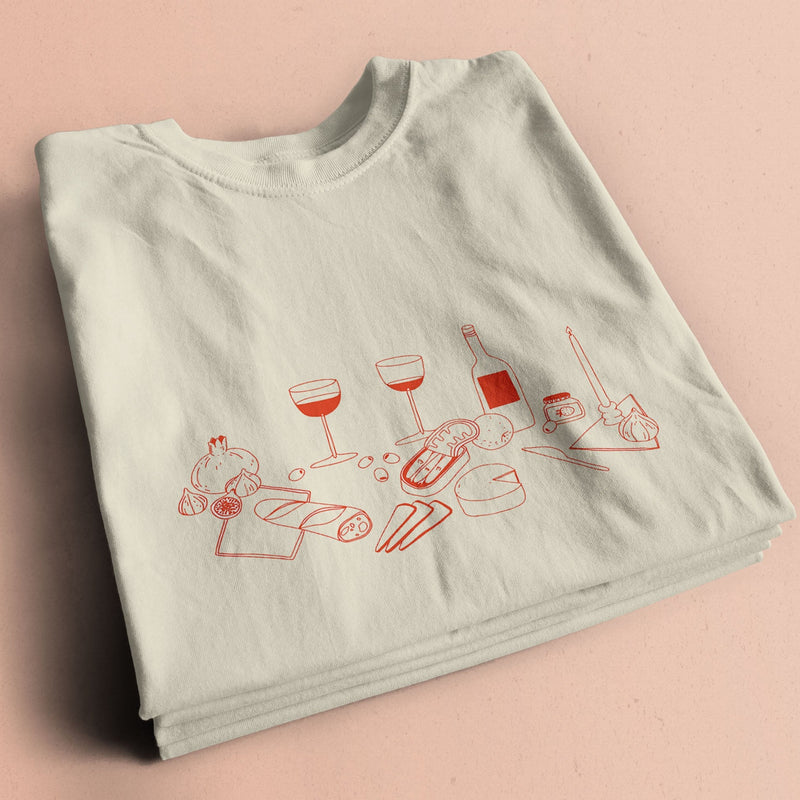 Wine & Cheese Tee