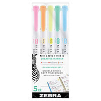 Zebra Mildliner 5ct