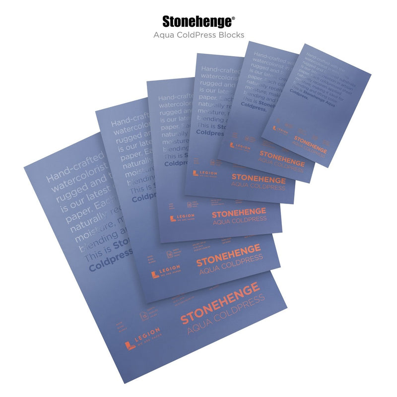 Stonehenge Aqua COLD Press Watercolor Block